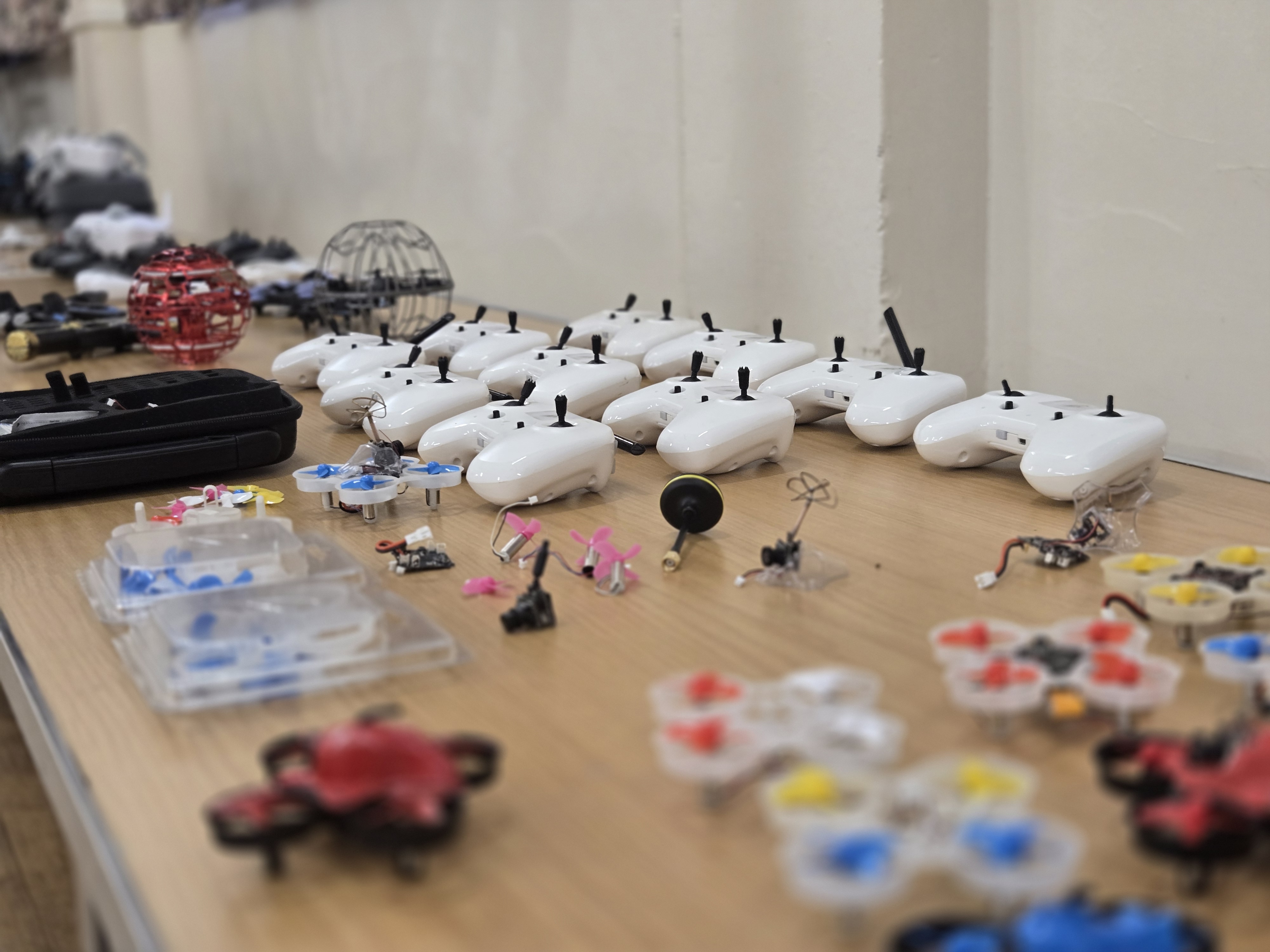 Learner-built drones and controllers